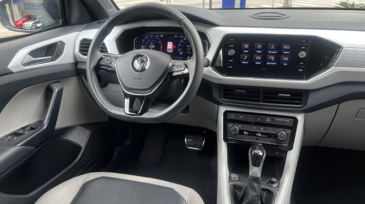 T-Cross Highline 1.4 TSI Automático 2020/2020 Cinza Flex – Blindado Nível III-A Carbon