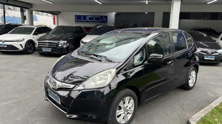 Fit LX 1.4 Automático 2013/2014 Preto Flex Completo