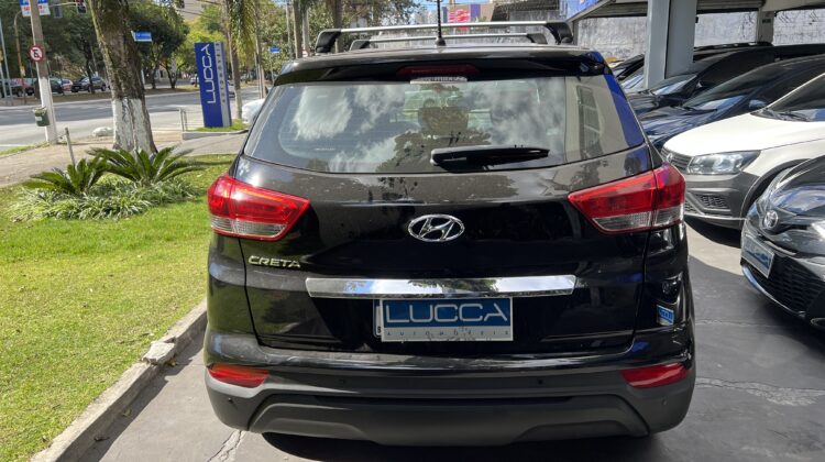 Creta Attitude 1.6 Automática 2021/2021 Preta Flex Completa