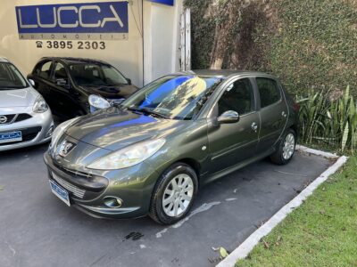 207 XS 1.6 2010 Cinza Flex Completo