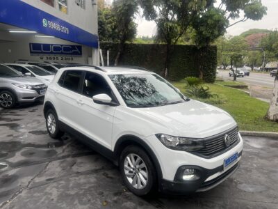 T-Cross Sense 1.0 TSI Automático 2020 Branco Flex Completo