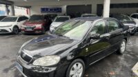 Corolla SE-G 1.8 Automático 2006/2006 Preto Top de Linha Blindado Nível III-A