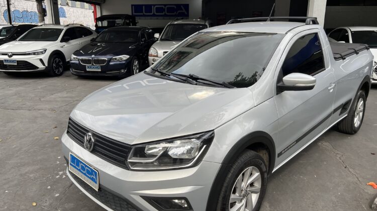 Saveiro Trendline 1.6 16V CS 2022/2023 Prata Flex Completa