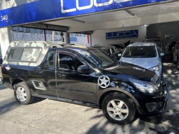 Montana 1.4 Sport 2013/2013 Preta Flex Completa