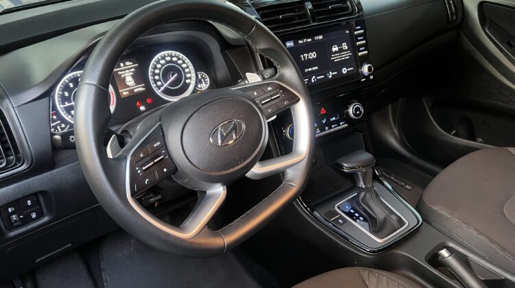 Creta Limited 1.0 Turbo Automática 2021/2022 Prata Flex Completa