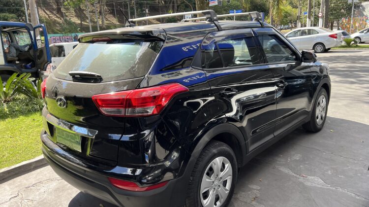 Creta Attitude 1.6 Automática 2021/2021 Preta Flex Completa
