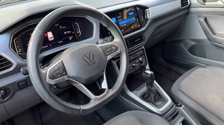 T-Cross 200 1.0 TSI Automático 2021/2022 Preto Flex Completo