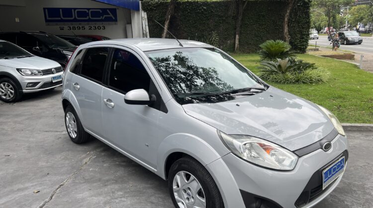 Fiesta 1.6 Hatch 2013/2014 Prata Flex Completo