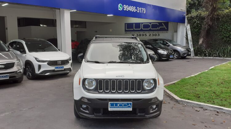 Renegade Sport 1.8 Aut. 2016 Branca Flex Completa