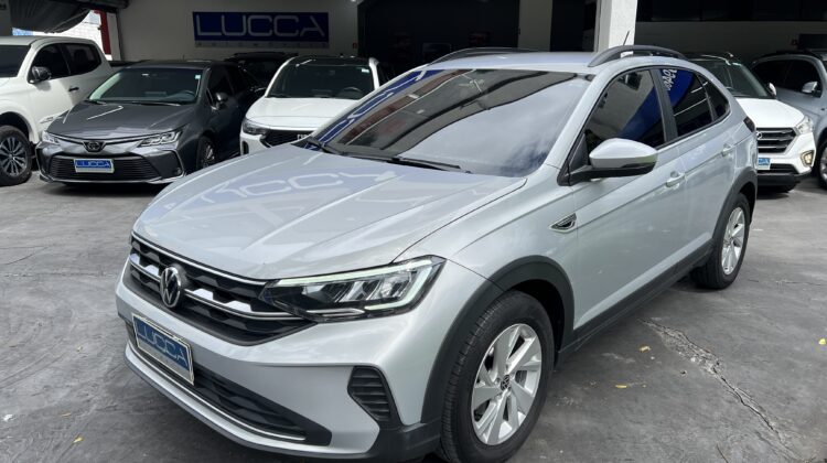 Nivus Comfortline 1.0 200 TSI Automático 2021/2021 Prata Flex Completo