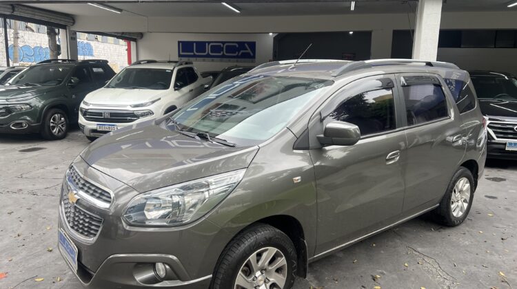 Spin LTZ 1.8 Automática 2013/2014 Cinza Flex – Top de Linha 7 lugares