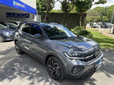 T-Cross Highline 1.4 250 TSI Automático 2024/2025 Cinza Flex Completo