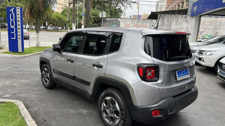 Renegade 1.8 Automática 2019/2020 Prata Flex Completa