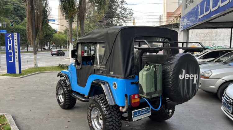 Willys Overland 2.6 6CC 4×4 1966 Azul Gasolina