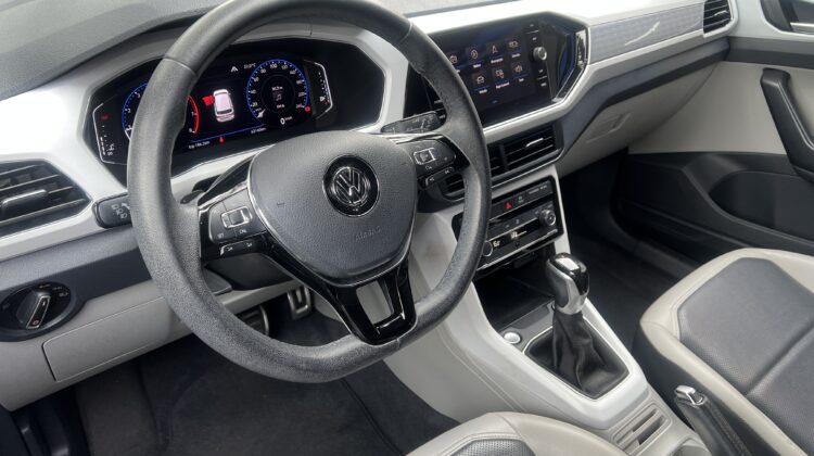 T-Cross Highline 1.4 TSI Automático 2020/2020 Cinza Flex – Blindado Nível III-A Carbon