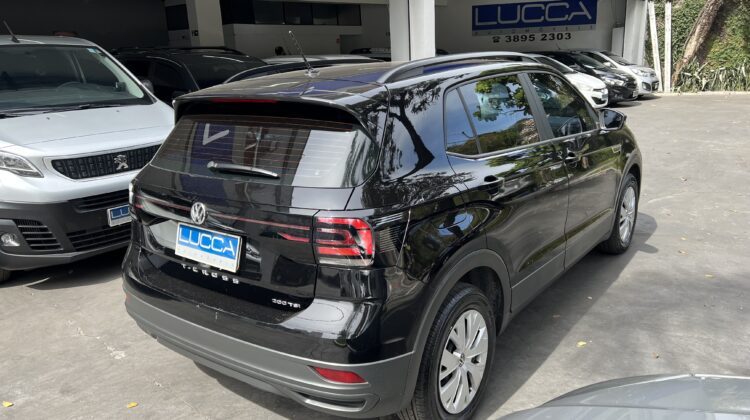 T-Cross Sense 1.0 TSI Automático 2021 Preto Flex Completo
