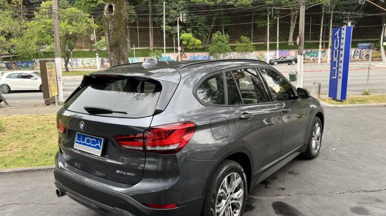 BMW X1 2.0 Turbo Activeflex Sdrive20i Automática 2020/2020 Cinza Completa