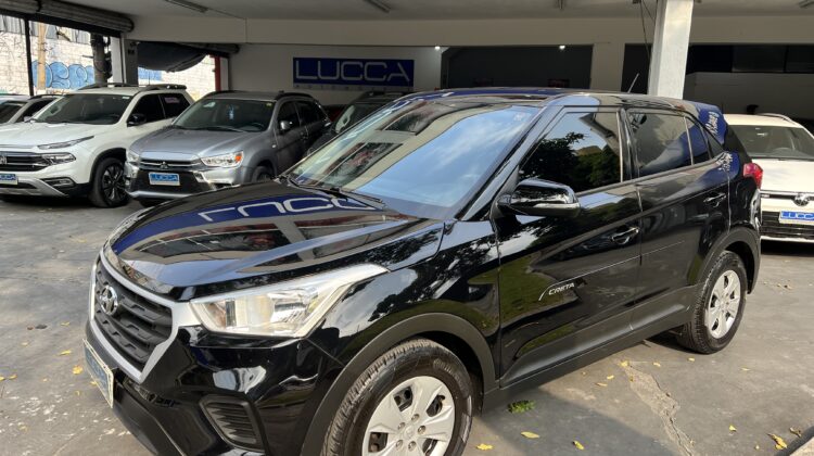Creta Attitude 1.6 Automática 2018/2019 Preta Flex Completa