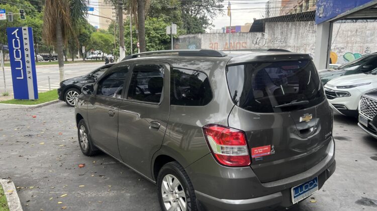 Spin LTZ 1.8 Automática 2013/2014 Cinza Flex – Top de Linha 7 lugares