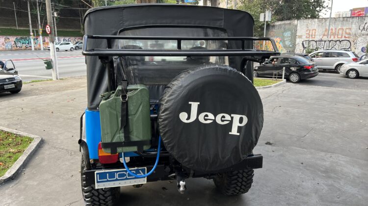 Willys Overland 2.6 6CC 4×4 1966 Azul Gasolina
