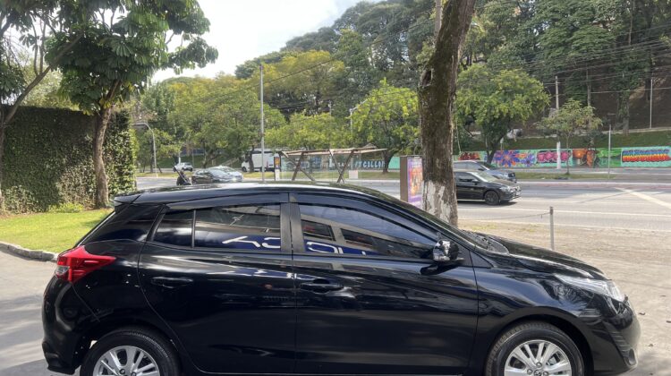 Yaris XL Plus Tech Hatch 1.3 Automático 2019/2019 Preto Flex Completo