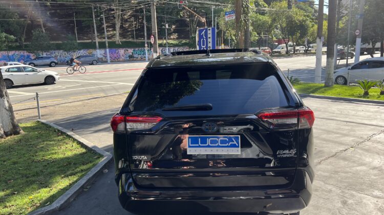 RAV4 SX Hibrida 2.5 AWD Automática 2022 Preto com teto solar