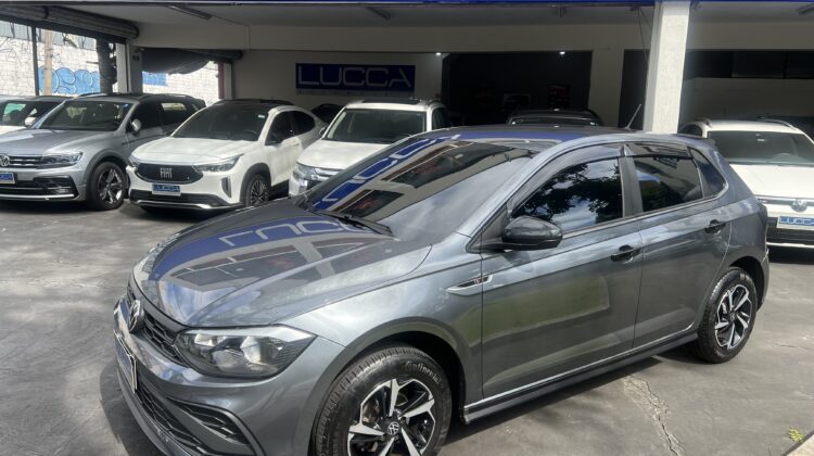 Polo 1.0 Track 2023/2023 Cinza Flex Completo