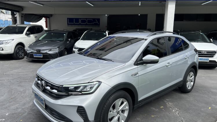 Nivus Comfortline 1.0 200 TSI Automático 2021/2021 Prata Flex Completo