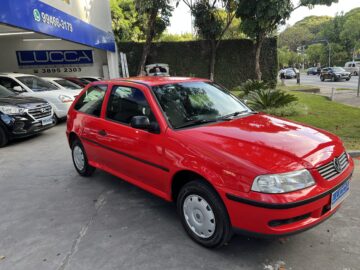 Gol 1.0 City 2004/2005 Vermelho