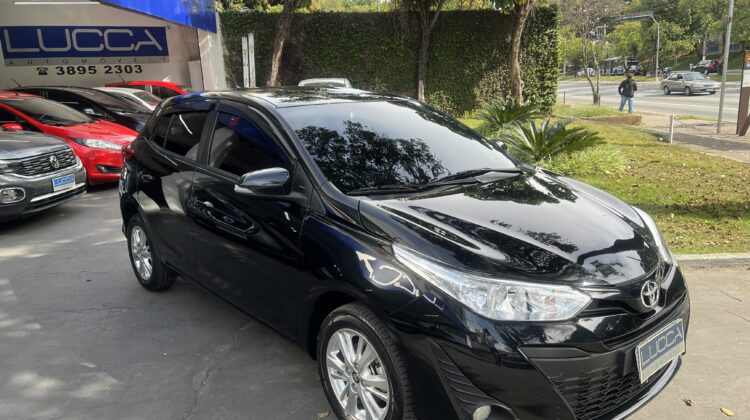 Yaris XL Plus Tech Hatch 1.3 Automático 2019/2019 Preto Flex Completo