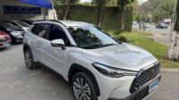 Corolla Cross XRE 2.0 Automático CVT 2023 Prata Flex Completo