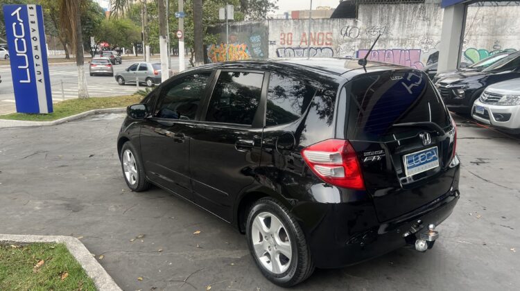 Fit LXL 1.4 Automático 2012 Preto Flex Completo