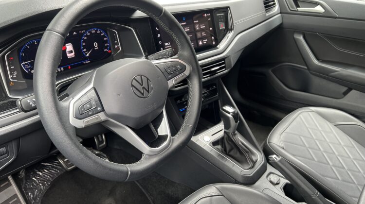 Virtus Exclusive 1.4 TSI Automático 2024 Prata Flex – Top de Linha