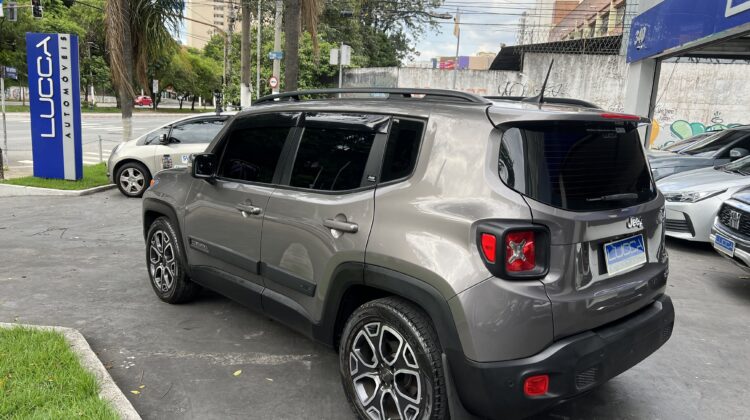 Renegade Longitude 1.8 Automática 2017/2018 Cinza Flex Completa