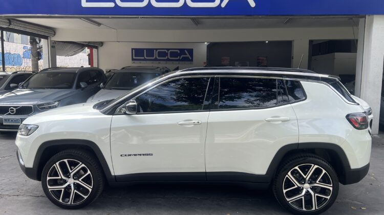 Compass Limited 2.0 Turbo Diesel 4×4 Automática 2024/2025 Branca com teto solar