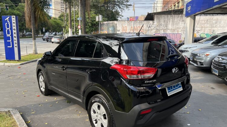 Creta Attitude 1.6 Automática 2018/2019 Preta Flex Completa