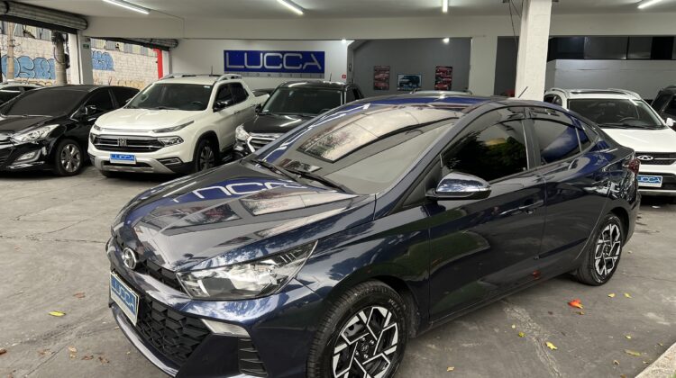 HB20S 1.0 Comfort 2022/2023 Azul Flex Completo