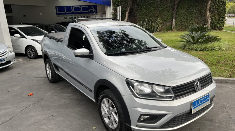 Saveiro Trendline 1.6 16V CS 2022/2023 Prata Flex Completa