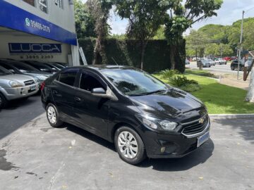 Prisma 1.4 LT 2017 Preto Flex Completo