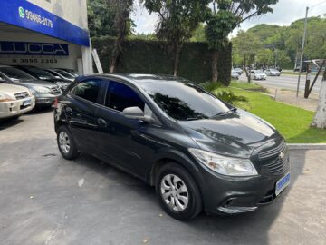 Onix 1.0 LS 2016 Cinza Flex Completo