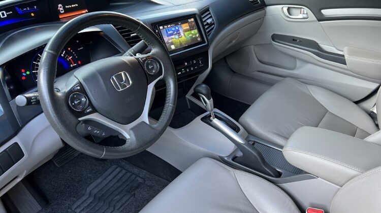 Civic EXR 2.0 Automático 2016 Preto flex com teto solar – Top de Linha