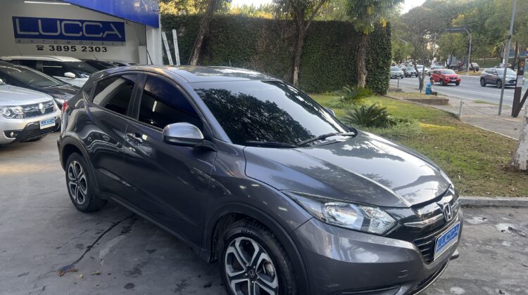 HR-V LX 1.8 Automático CVT 2017 Cinza Flex Completo