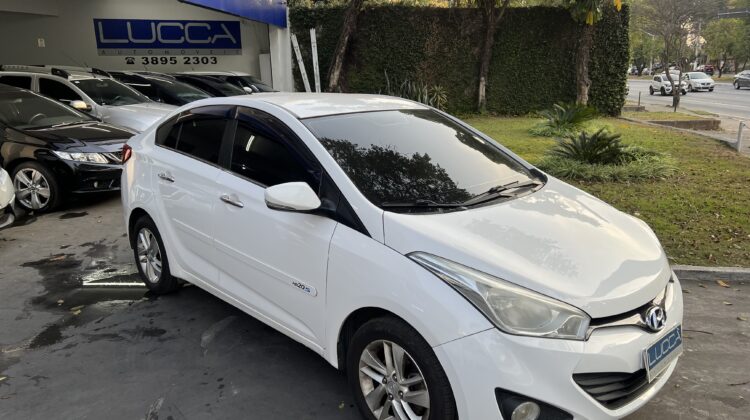 HB20S Premium 1.6 Automático 2015 Branco Flex – Top de Linha