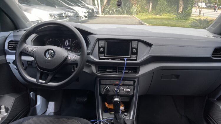 T-Cross Sense 1.0 TSI Automático 2021 Preto Flex Completo