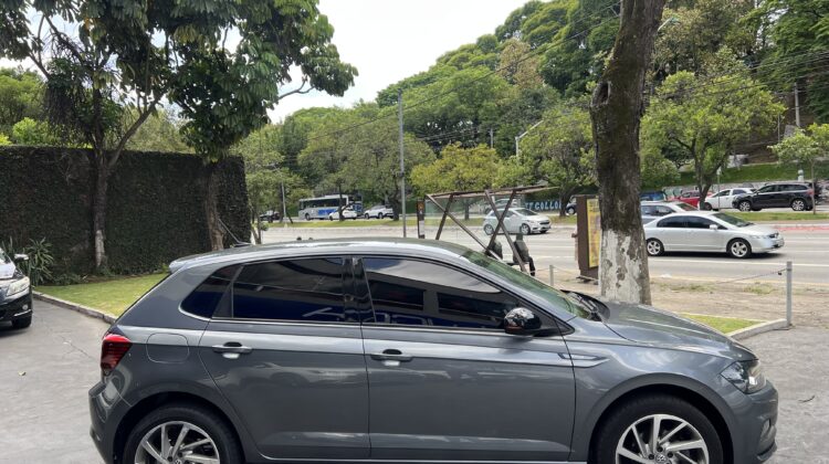 Polo Highline 1.0 Turbo Automático 2019/2019 Cinza Flex Completo