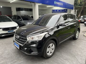 Creta Attitude 1.6 Automática 2021 Preta Flex Completa