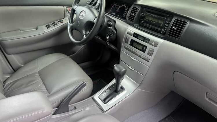 Corolla SE-G 1.8 Automático 2006/2006 Preto Top de Linha Blindado Nível III-A