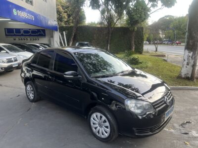 Polo Sedan 1.6 2013 Preto Flex Completo