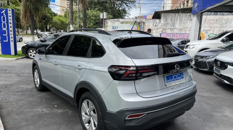 Nivus Comfortline 1.0 200 TSI Automático 2021/2021 Prata Flex Completo