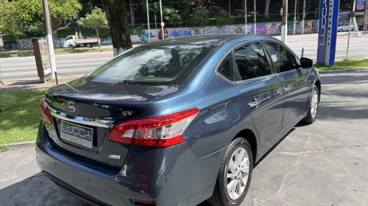 Sentra SV 2.0 Automático CVT 2013/2014 Azul Flex Completo